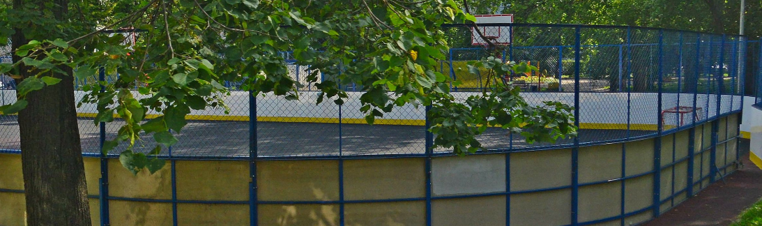 Спортплощадка в тени деревьев, фото 4