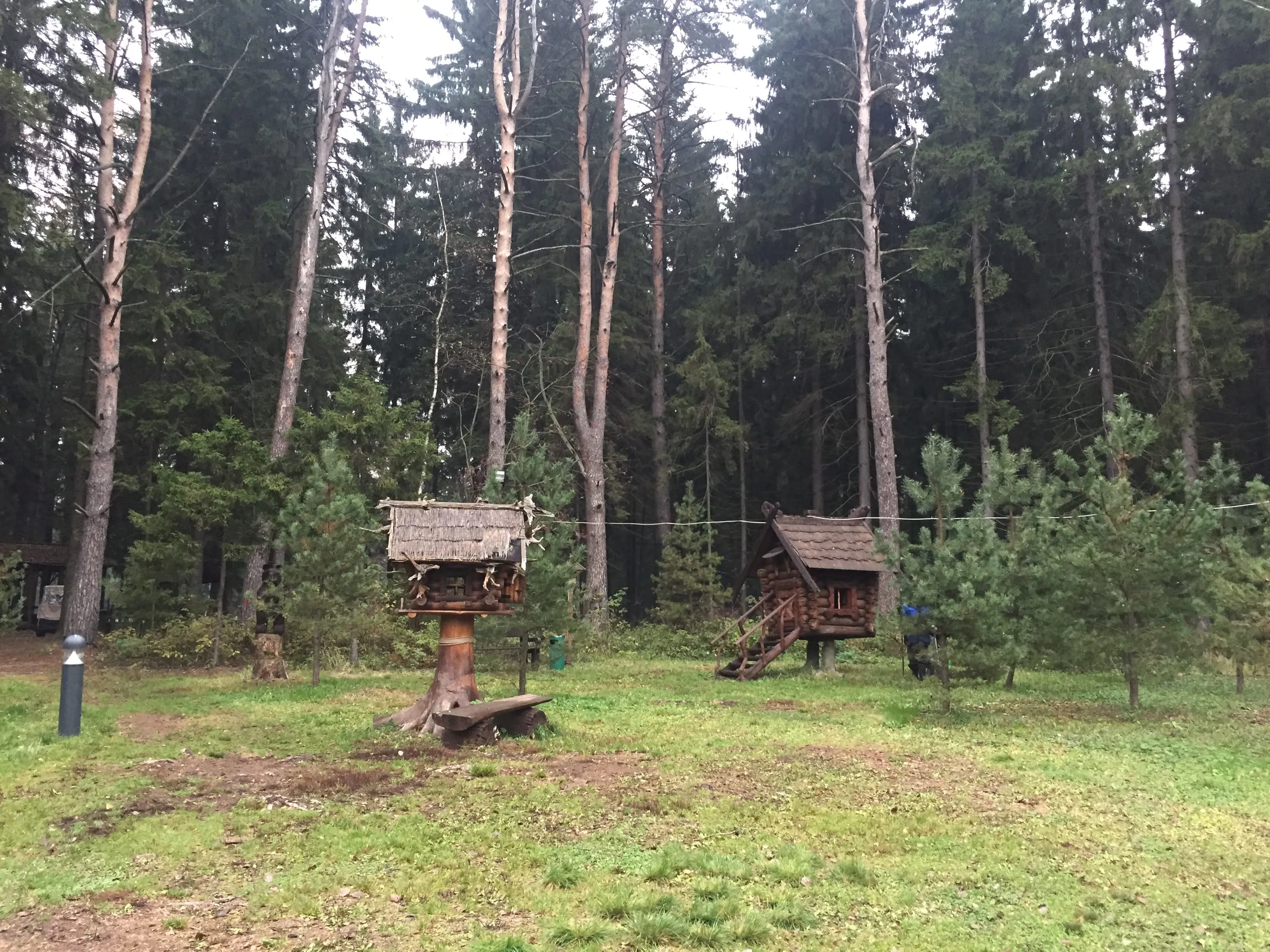 Парк с избушками, фото 1