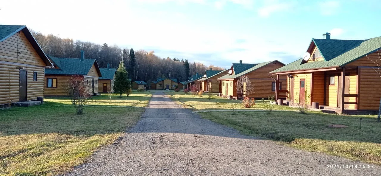 Ряд домиков в лесу, фото 6