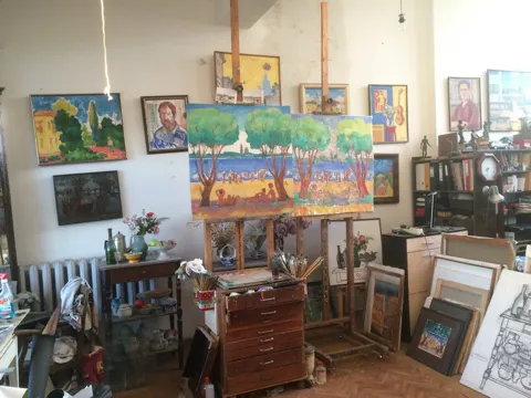 Мастерская художника у реки, фото 3
