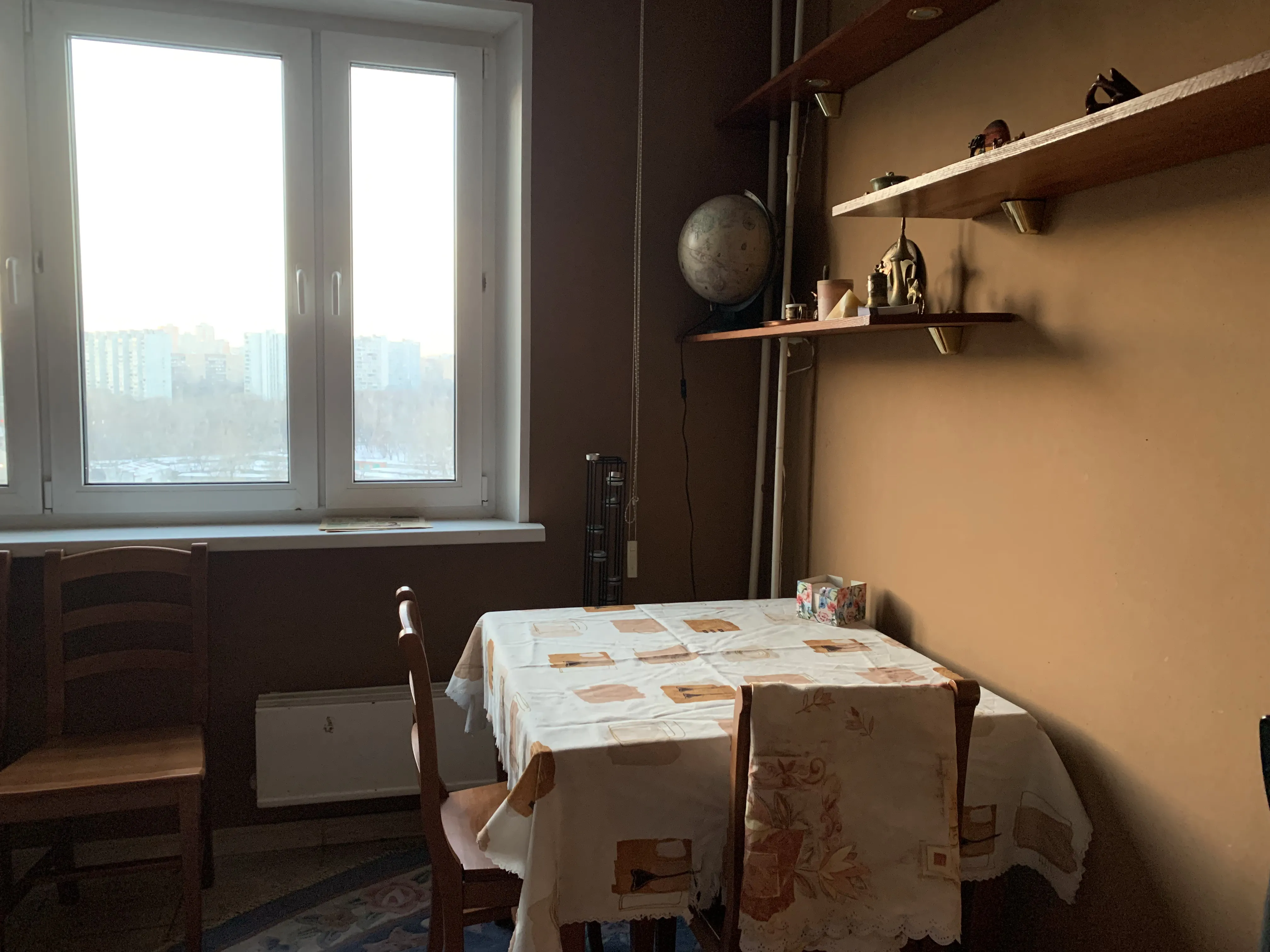 Классическая кухня с видом, фото 2