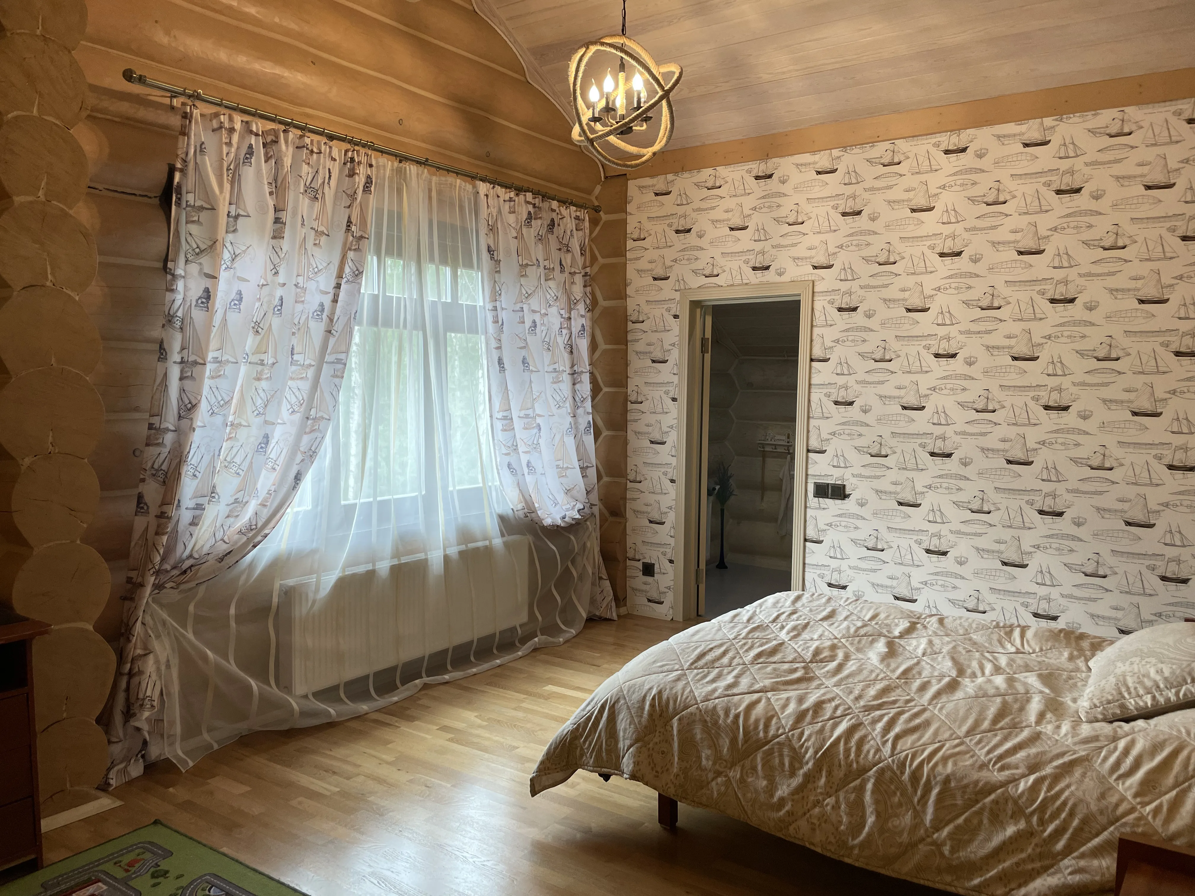 Дача в бревенчатом стиле, фото 19