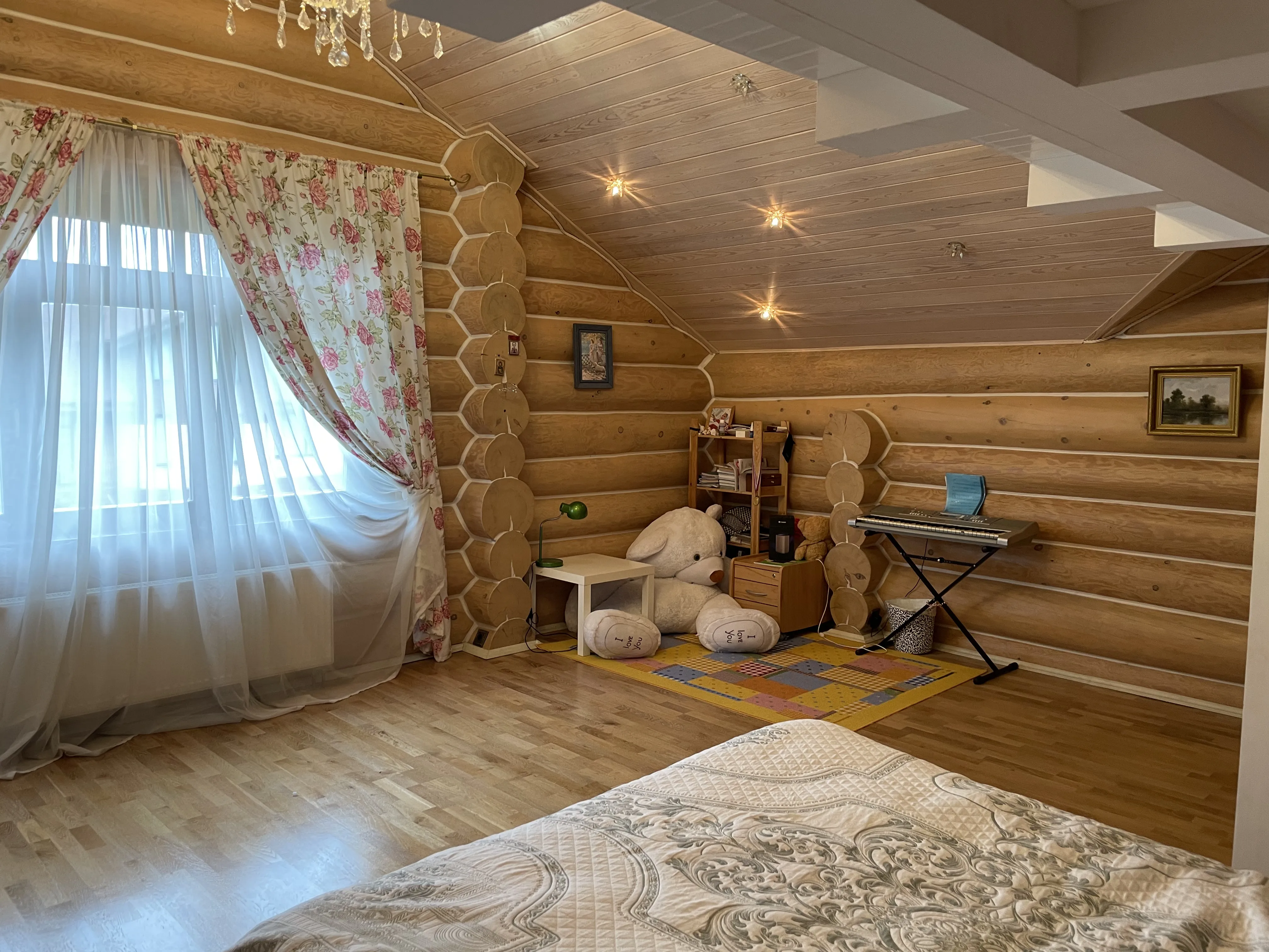 Дача в бревенчатом стиле, фото 9