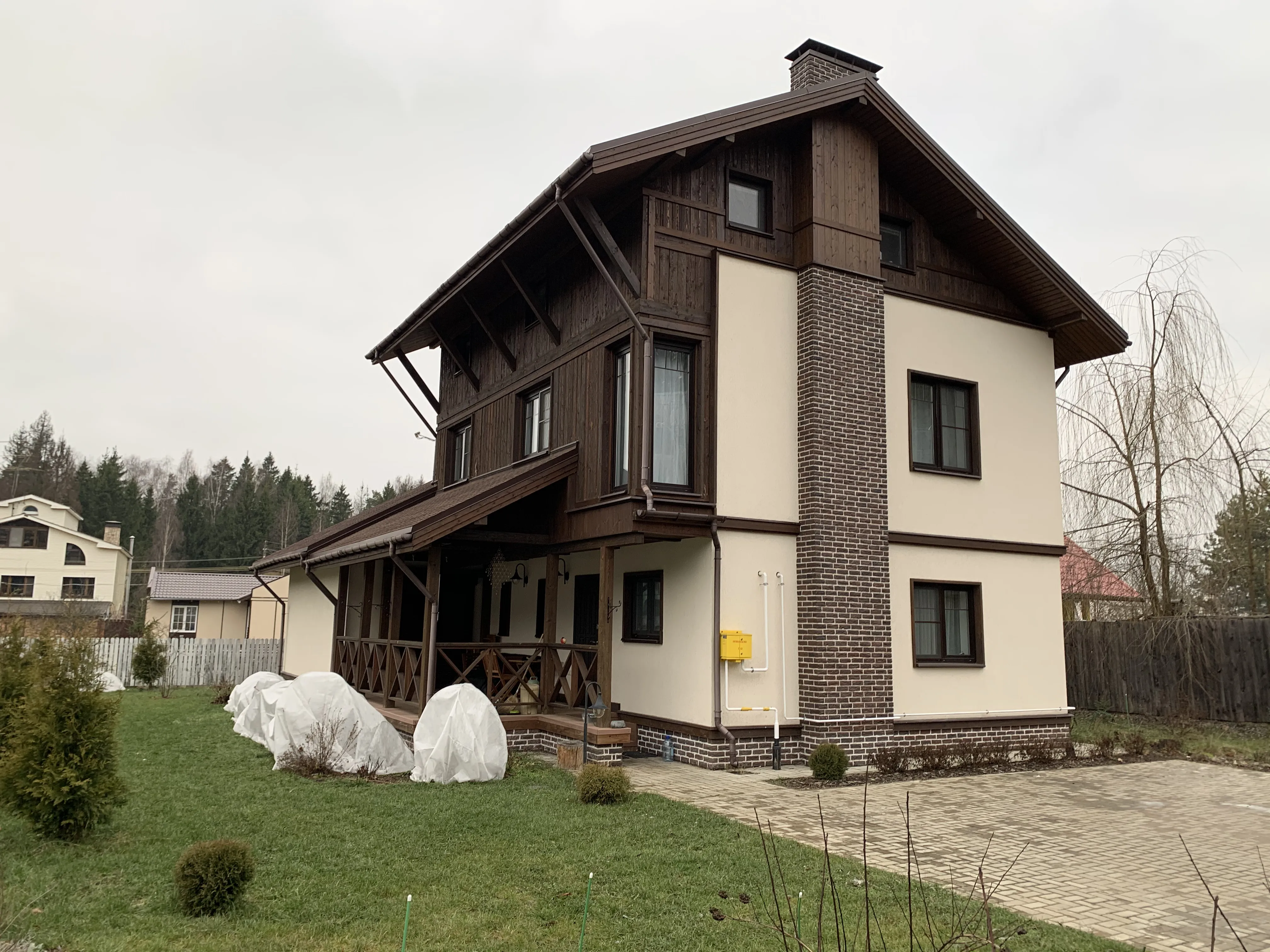 Загородный дом в стиле шале, фото 12