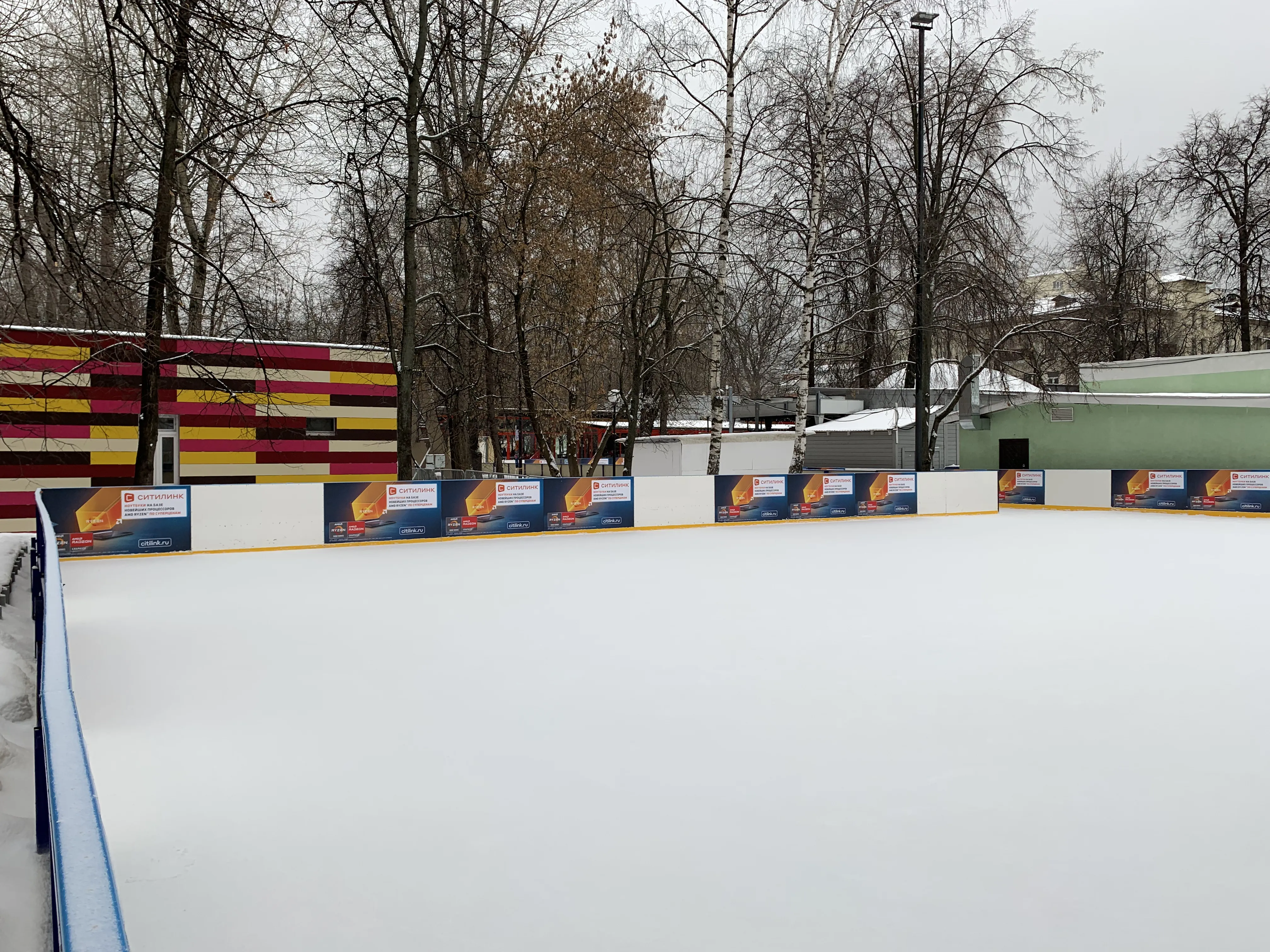 Зимний парк с катком, фото 8