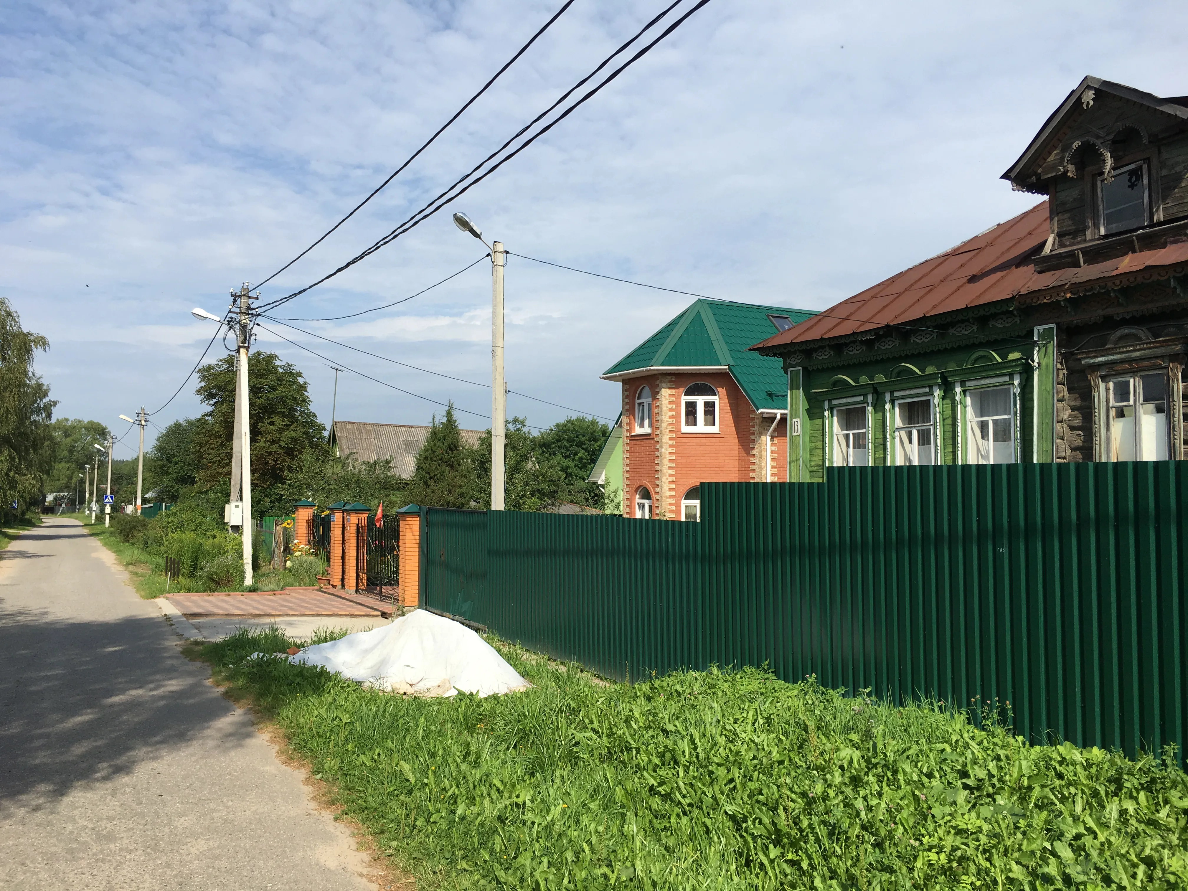 Резной дом в зелени, фото 2