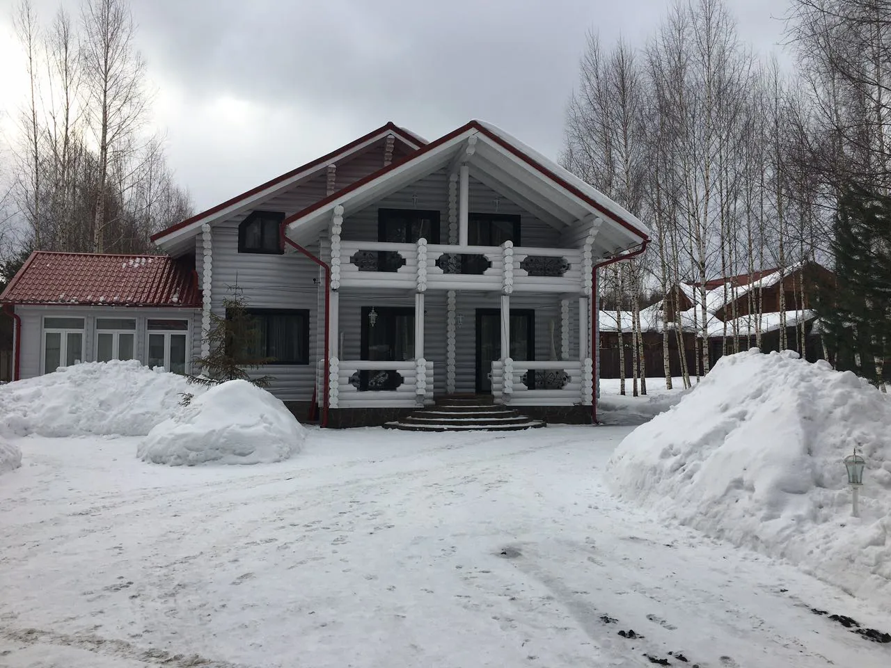Рустик в заснеженном лесу, фото 2