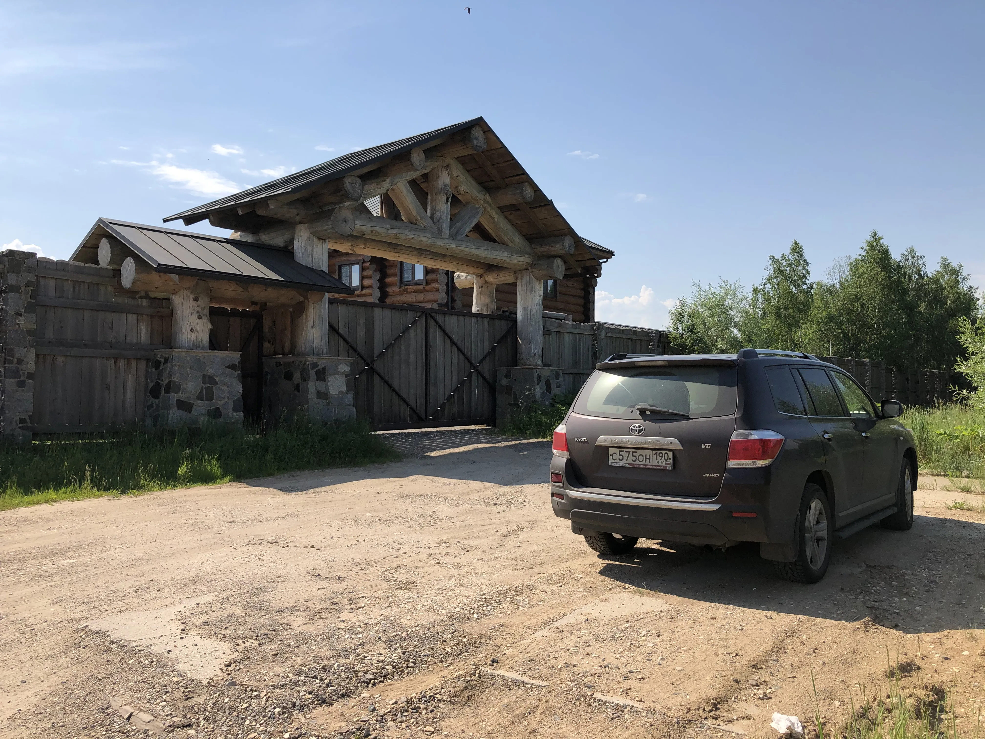 Дача из оцилиндровки, фото 1